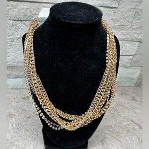 Forever 21 Gold Layered Necklace Chain